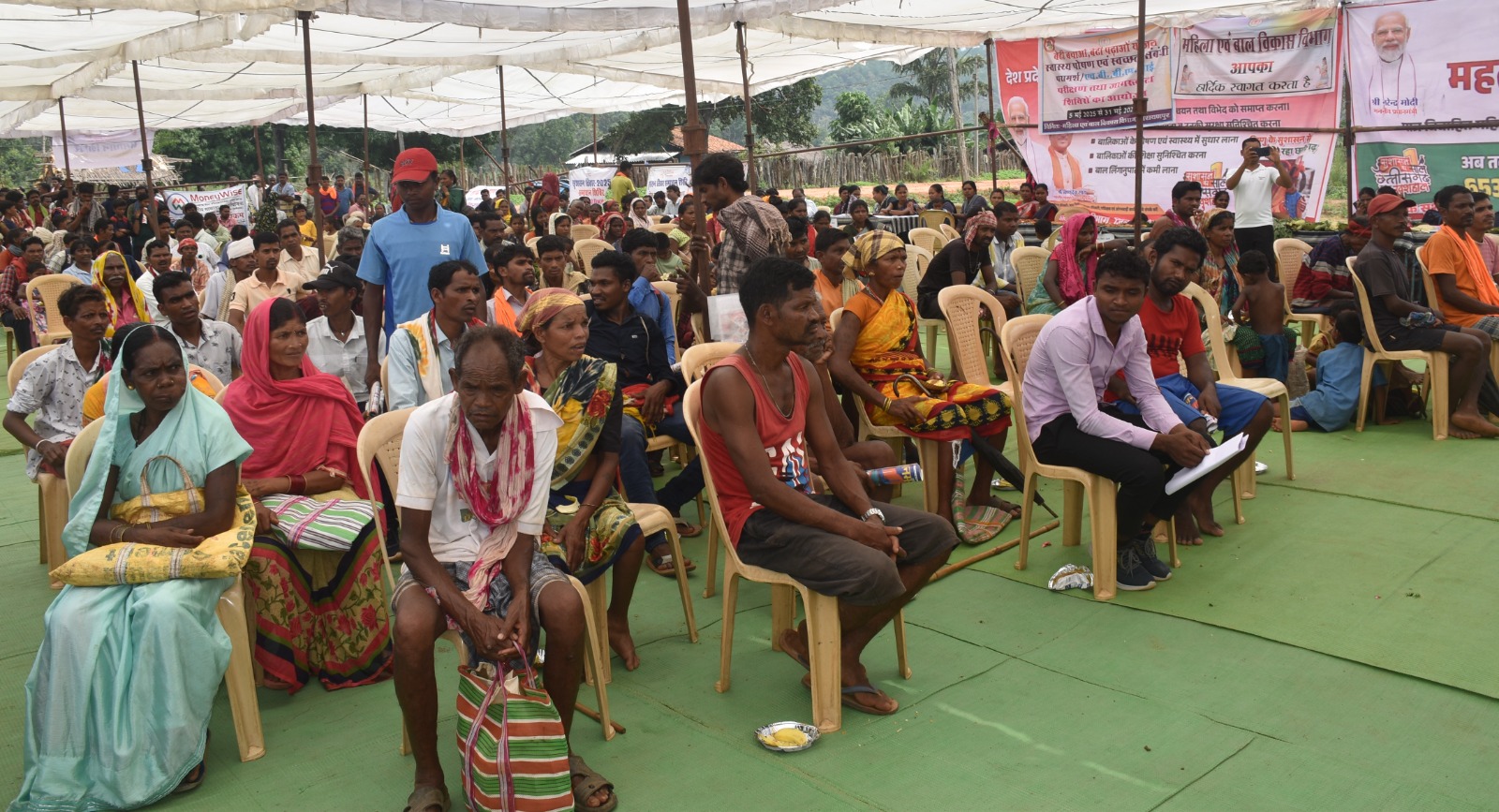 समाधान, solution, शिविर आयोजित